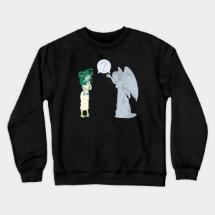 Medusa vs Weeping Angel Crewneck Sweatshirt